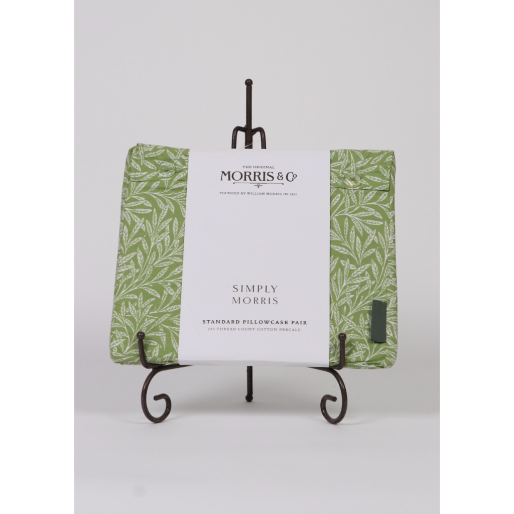 Morris & Co Simply Morris Willow Bough Standard Pillowcase (2)